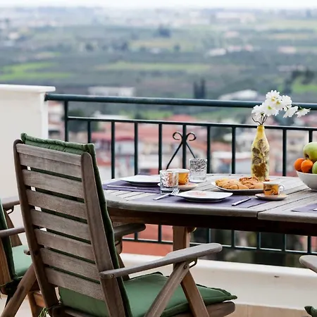 Private Sunny With Amazing View Villa Corinth